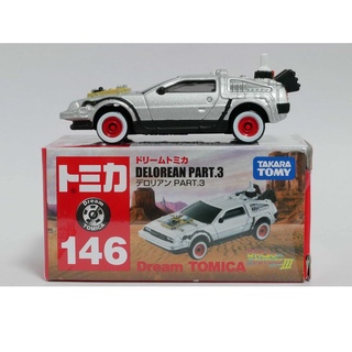 โมเดลรถเหล็ก Dream Tomica No.146 DELOREAN PART.3