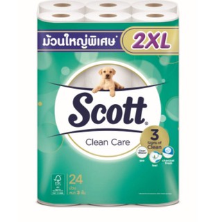 สก็อตต์ (Scott) คลีนแคร์ กระดาษชำระ ขนาด XXL 24 ม้วน