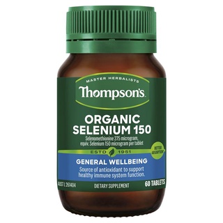 Thompsons Organic Selenium 150 60 Tablets(พรีออเดอร์)