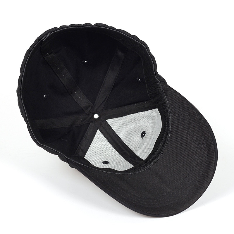 Black Hats Sons of Anarchy for Reaper Crew Fitted Baseball Cap Women Men Letters Embroidered Hat Hip Hop Hats ราคา ถูกที่สุด ดีลบีเคเค แกลเลอรีภาพที่ 5