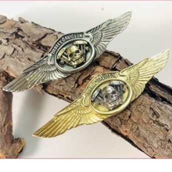 Harley Davidson Skull Wing สกรูประเภท Conchos