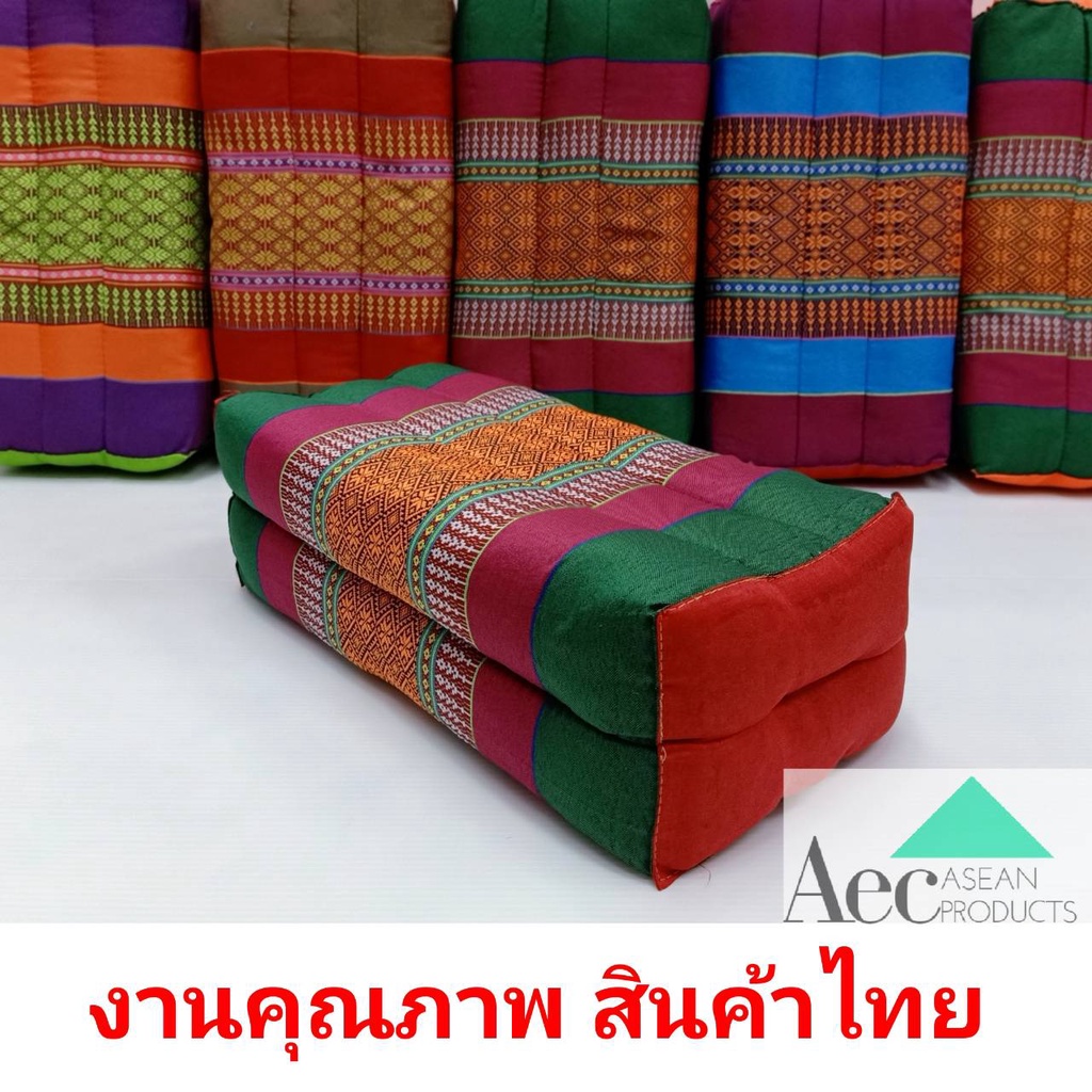 หมอนขิดสุขภาพ ขนาด 35x15x10 ซ.ม. หมอนหนุนเพื่อสุขภาพหนาแน่น ผ้าทอลายละเอียดสินค้าไทยงานคุณภาพดี มีบริการเก็บเงินปลายทาง ราคา ถูกที่สุด ดีลบีเคเค แกลเลอรีภาพที่ 9