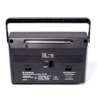 วิทยุธานินทร์ FM / AM รุ่น TF-268 (สีดำ) ฟรีสายไฟเอซี