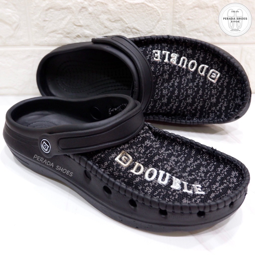 sale 99 บาท รองเท้าหัวโต รองเท้าหัวโตผู้ชาย พร้อมส่ง สีพื้น / ลายทูโทน ไซส์ 40-45 คละสี