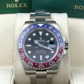 Rolex Rolex Greenwich 116719 Black Plate Platinum Mens นาฬิกาโคล่าเซอร์เคิล