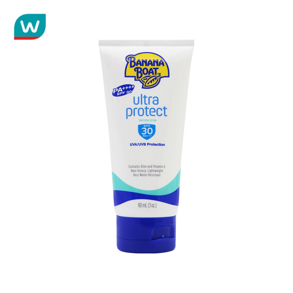 Banana Boat บานาน่า โบ๊ท อัลตร้า เฟส โพรเทค ซันสกรีน โลชั่น เอสพีเอฟ30 พีเอ+++ 90 มล.