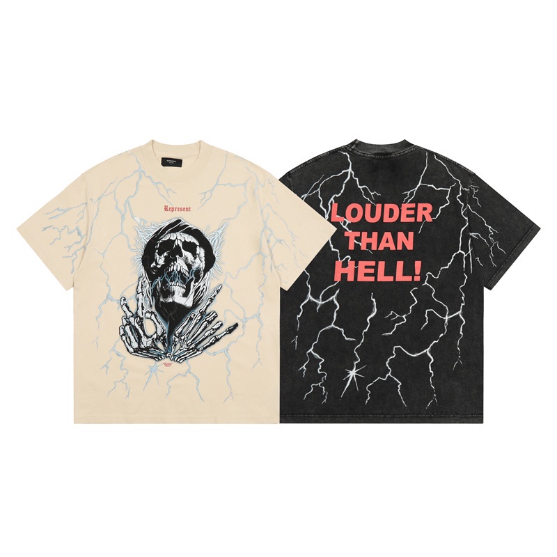 เสื้อยืดแขนสั้นลําลอง เนื้อผ้าฝ้าย ทรงหลวม แฟชั่นสําหรับผู้ชาย และผู้หญิง