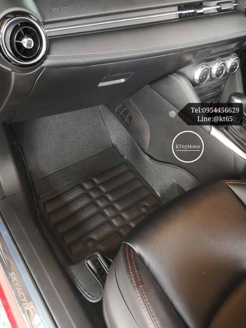 พรมปูพื้นรถยนต์ Mazda 3 (2014-2019) จาก KT65Motor