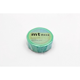 mt masking tape fluorescent gradation blue x yellow (MT01D460) / เทปตกแต่งวาชิ ลาย fluorescent gradation blue x yellow