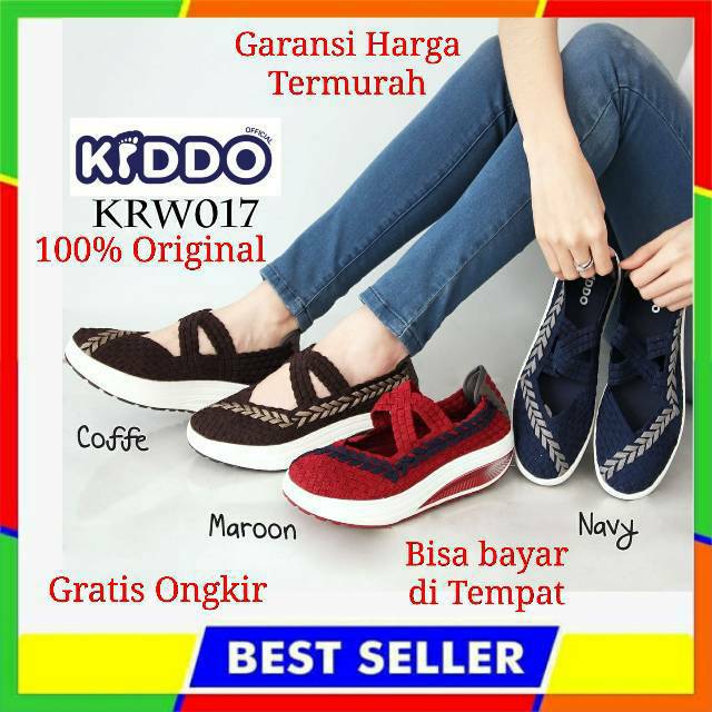 KIDDO Shoes - รองเท้าผู้หญิง W 017 Wedges