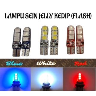 Sein Jelly Flash แฟลชกระพริบตา 6 ตา เจลลี่กระพริบทุกรุ่น - ราคา 1 คู่