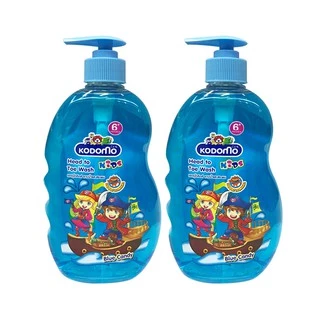 KODOMO Head to Toe Kids แชมพูสบู่เหลว โคโดโม เฮดทูโท คิดส์ กลิ่น บลูแคนดี้ Blue Candy 400 มล. x 2 ขวด