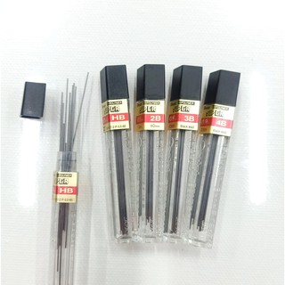 ไส้ดินสอ Pentel SUPER Black lead 0.5mm. ขนาด 60mm.x12ชิ้น