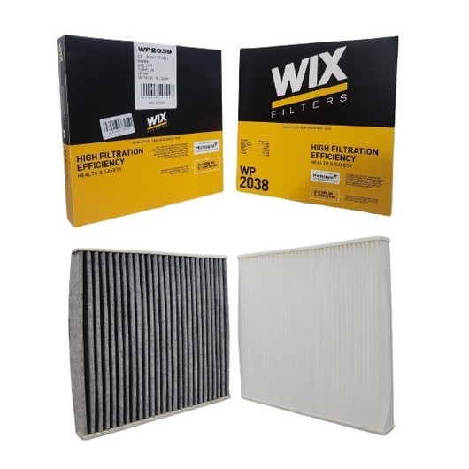 Wix กรองแอร์ คาร์บอน Honda Civic FC FK City Jazz (GE,GK) BRV HRV Brio Mobilio Freed WP2038 WP2039