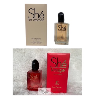 น้ำหอมนำเข้า  She  / She Rouge for women 100ml.