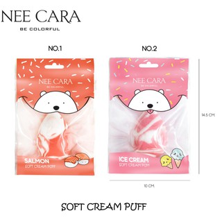 Nee Cara ฟองน้ำแต่งหน้า Soft Cream Puff N208