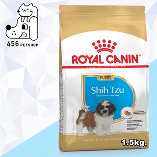 ส่งฟรี**[Ex.03/2024] Royal Canin 1.5kg. Shih Tzu Puppy อาหารลูกสุนัข สูตรเฉพาะสำหรับสุนัขพันธ์ชิห์สุ