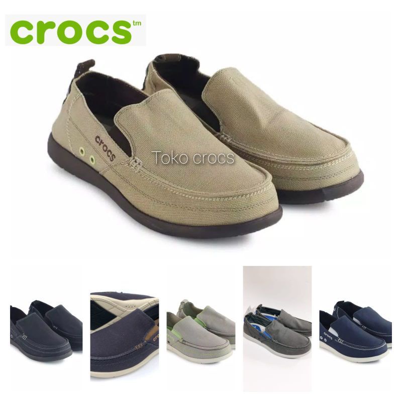 Crocs รองเท้าสลิปออนผู้ชาย / Crocs Waluman