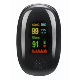 H-style😍Oximeter เครื่องวัดออกซิเจนในเลือด วัดออกซิเจนปลายนิ้ว แบบหนีบนิ้ว(เลือกสีไม่ได้)