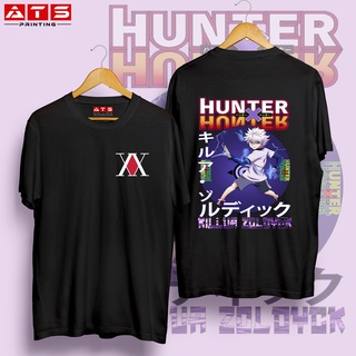 เสื้อยืด cotton T shirt For Men Tops Unisex Hunter x Hunter Inspo Design Men Women Character Shirts Clothing Killua