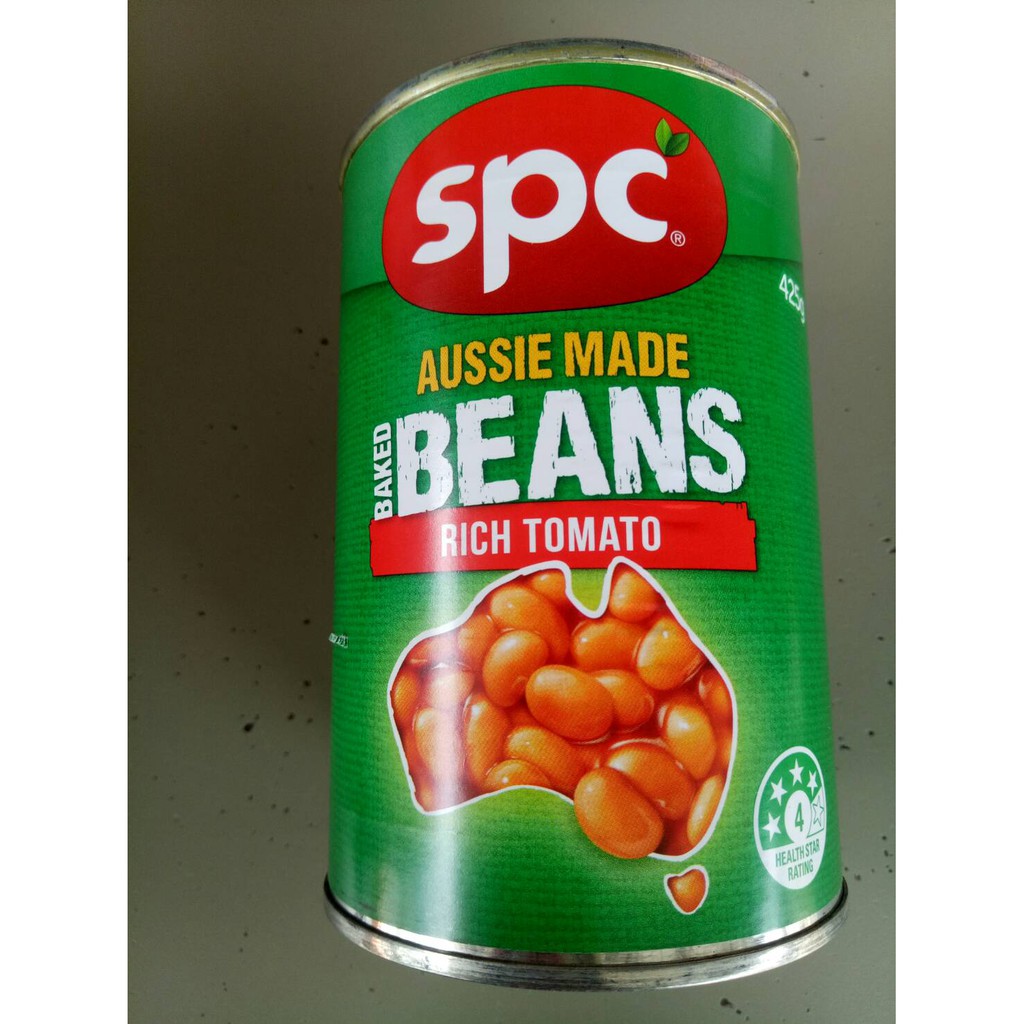 Spc Baked Beans ถั่วขาว ในซอสมะเขือเทศ 425g ราคาพิเศษ