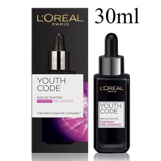 พรีเอสเซนส์ Loreal YOUTH CODE SKIN ACTIVATING FERMENT ESSENCE 30ml.