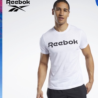 เสื้อยืดแขนสั้น พิมพ์ลายโลโก้ Reebok สําหรับผู้ชาย