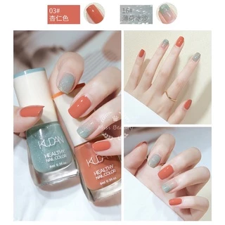 KUDAN สีทาเล็บ ยาทาเล็บ กลิ่นหอมไม่ต้องอบ แห้งเร็ว สีทาเล็บกึ่งเจล สีสวยแฟชั่น สินค้ารุ่นนี้ลอกไม่ได้