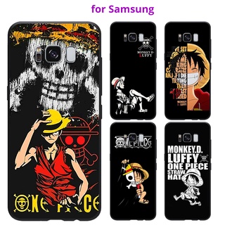 เคส SAMSUNG A03S M02 A02 A02S A31 S20 S8 S8+ S9+ S10 S10+ มือถือสำหรับเคสโทรศัพท์มือถือลายการ์ตูนลูฟี่สําหรับ