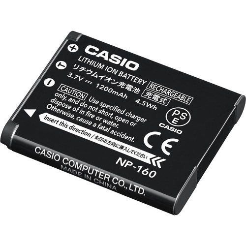 CASIO NP-160 Battery Original for ZR50,ZR55,ZR60,ZR65