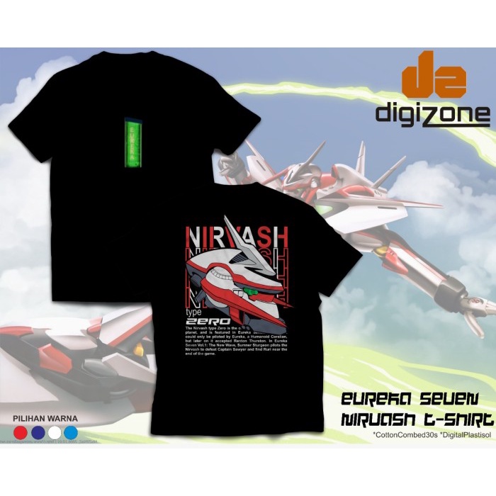 เสื้อยืดอนิเมะ Eureka Seven Type Zero