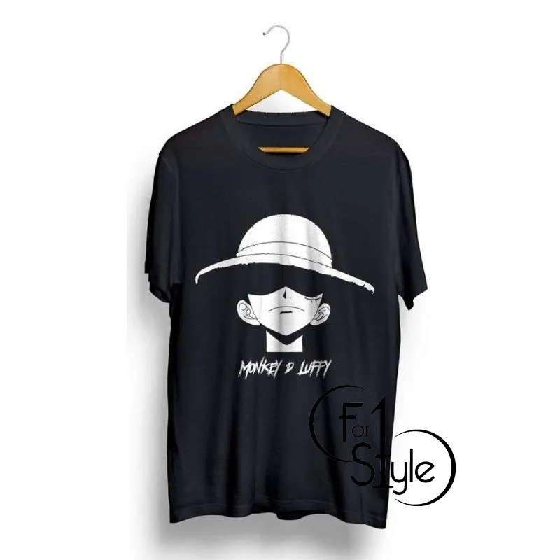 เสื้อยืด MONKEY D LUFFY ONE PIECE MUGIWARA NO LUFFY STRAW HAT ANIME MANGA