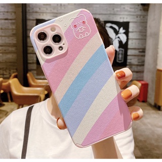 255 เคสโทรศัพท์ ซิลิโคน หนังเทียม พิมพ์ลายดอกไม้ เคส มือถือ แฟชั่น น่ารัก