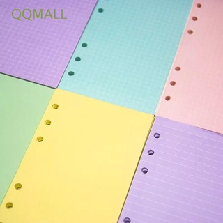 Qqmall กระดาษรีฟิล แพลนเนอร์ ขนาด A5 A6 สีม่วง รายเดือน 40 แผ่น