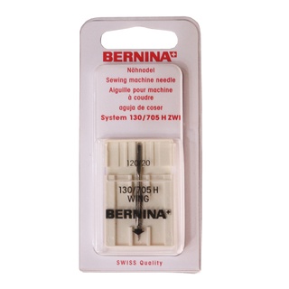 BERNINA เข็มพาย เย็บฉลุ สำหรับจักรเย็บผ้าครัวเรือนทุกยี่ห้อ เบอร์ 120 แพ็ค 1 เล่ม