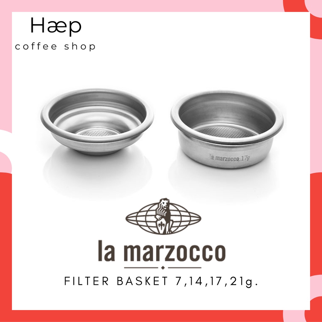 LA MARZOCCO Basket ตะแกรงชงกาแฟ เหมาะกับเครื่องชงอื่นที่มีขนาดก้านชง 58mm.