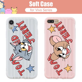 Mouse and Cat TPU Phone Case Vivo Y70 Y5S Z5 Y91 V17 Pro V9 Z1X S1 Pro Y91i Y19 U3X Y91C U20 V17 NEO Y17 Y11 2019 Y15 U10 Y95 Y12 V11i Y93 Y90 U3 Y85 Y7S V15