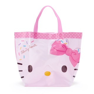 กระเป๋าใสก้นกลม ลาย Hello Kitty(หน้าคิตตี้) kt / Hello Kitty / HelloKitty