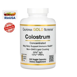 Pre​Order​❗California​ Gold​ Nutrition​ Colostrum​ Concentrated​ โคลอสตรุ้ม น้ำนมเหลือง