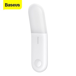 Baseus โคมไฟ LED เหนี่ยวนําร่างกายมนุษย์ กลางคืน ชาร์จ USB เซนเซอร์ตรวจจับการเคลื่อนไหว ไฟทางเดิน