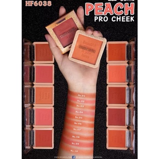 Sivanna HF6038 Colors In The Peach Pro Cheek บลัชออน ของแท้100%