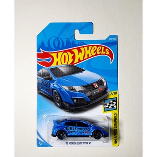 hot wheels 16 HONDA CIVIC TYPE R