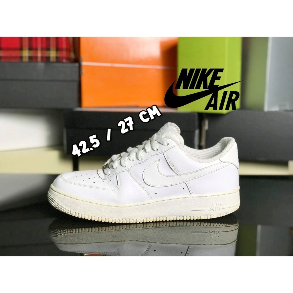 รองเท้าลำลอง Nike Air Force1 Size 42.5 ของแท้ มือสอง