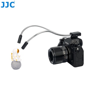 JJC LED-2DII macro arm light ไฟติดหัวกล้องสำหรับถ่ายภาพมาโคร แยกแสงอิสระ