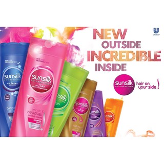 แพ๊ค 3 ขวด!! แชมพูและครีมนวด Sunsilk ซันซิล สูตรฟื้นบำรุงผมแห้งเสีย