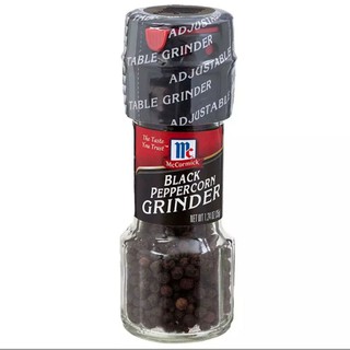 แม็คคอร์มิคพริกไทยดำเม็ด 28กรัม 🇺🇸McCormick Black Peppercorn Grinder