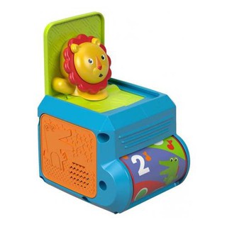 Fisher Price ฟิชเชอร์ ไพรส์ Spin n Surprise Lion ของเล่นเสริมพัฒนาการเด็ก ป๊อปอัพ หมุน มีเสียง ของเล่น ของเล่นเด็ก