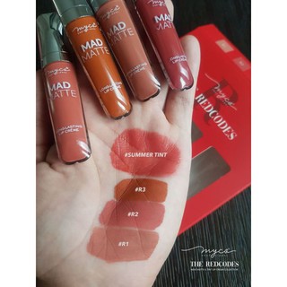 ลิป myca Color Set สีแดง