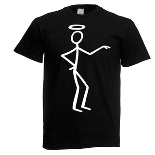 เสื้อยืดผ้าฝ้ายพิมพ์ลายขายดี พัดทีวี The Saint Simon Templar 1970S Stickman สําหรับผู้ชาย