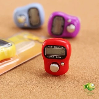 YOYO เครื่องนับดิจิตอลแบบมีไฟ สวมนิ้ว นับก้าว นับรอบการวิ่ง digital counter
